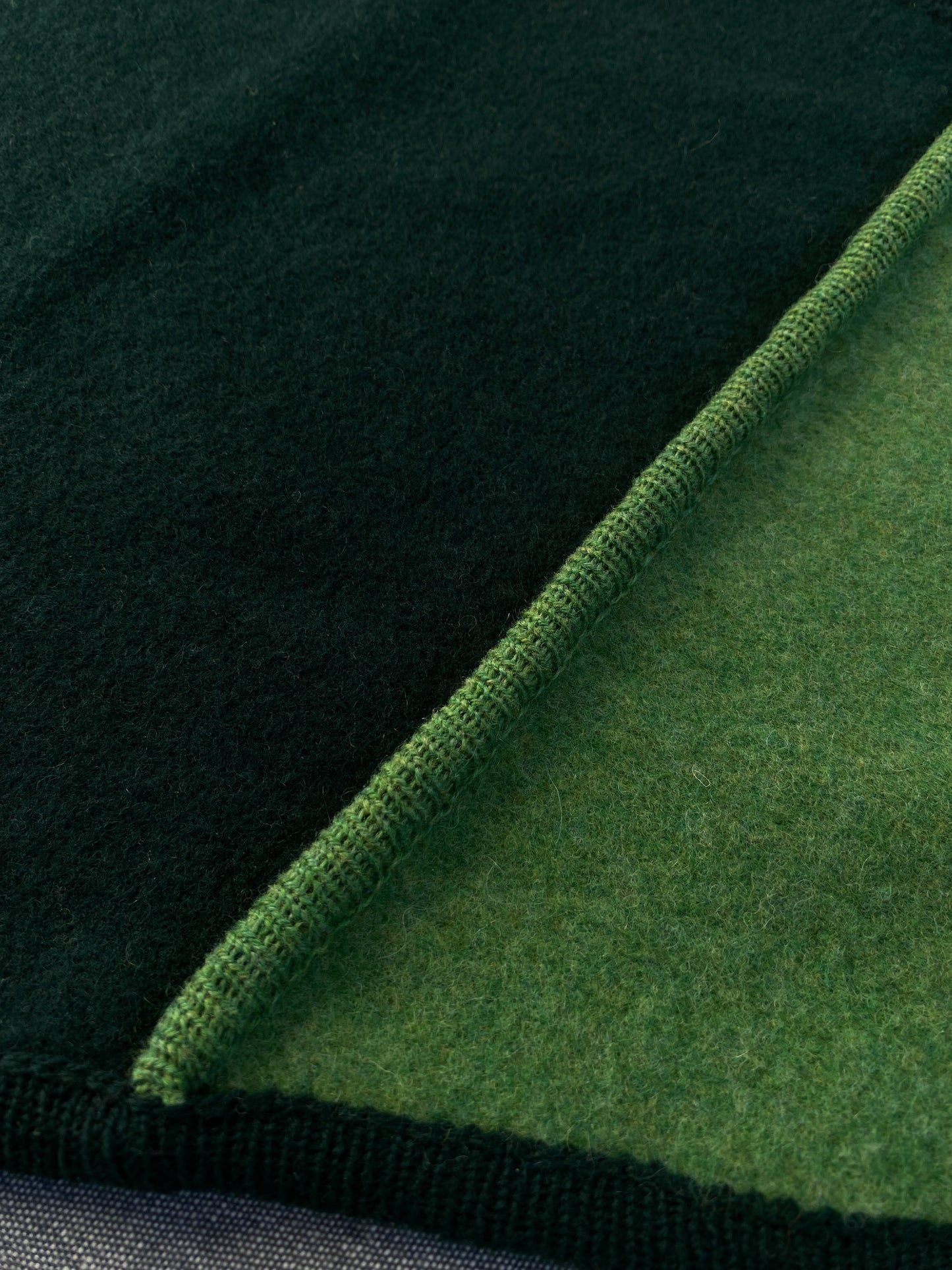 Triangle bandana scarf Green