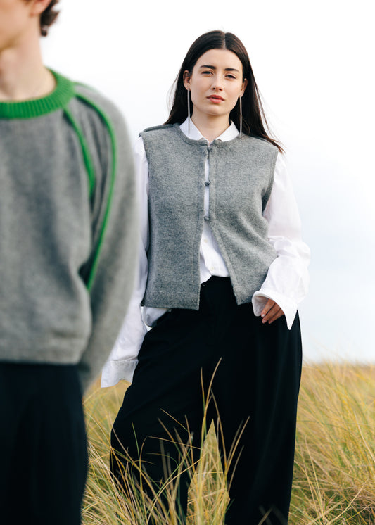 Cardigan vest