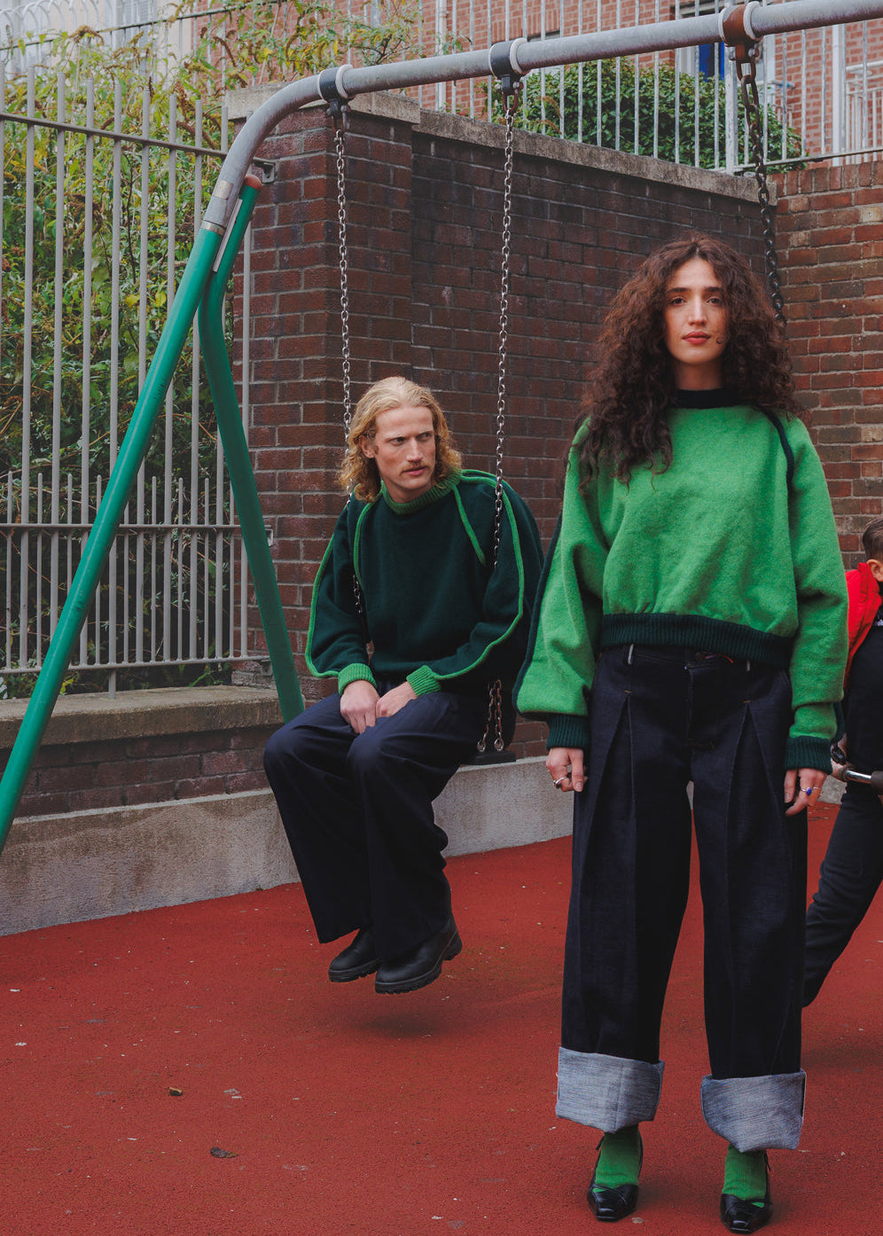 HEIMAT JUMPER - Moss Green